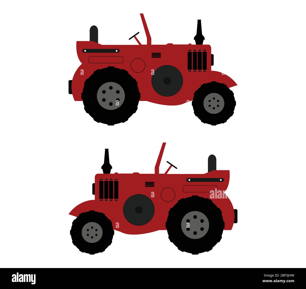 tractor icon illustrated in vector on white background Stock Vector ...