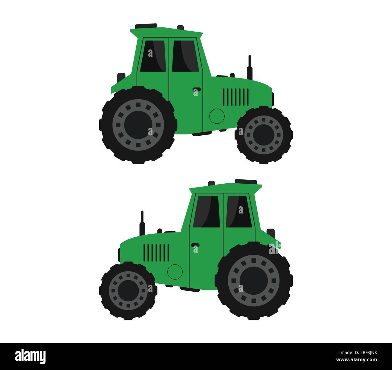 tractor icon illustrated in vector on white background Stock Vector ...