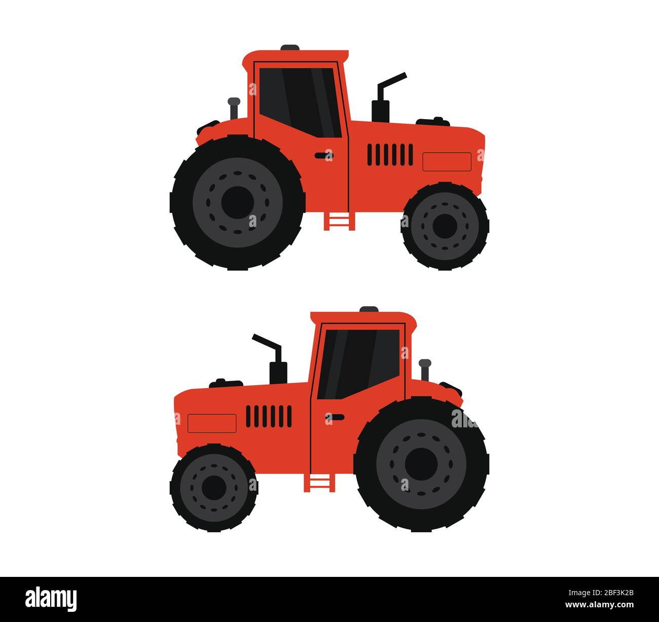 tractor icon illustrated in vector on white background Stock Vector ...