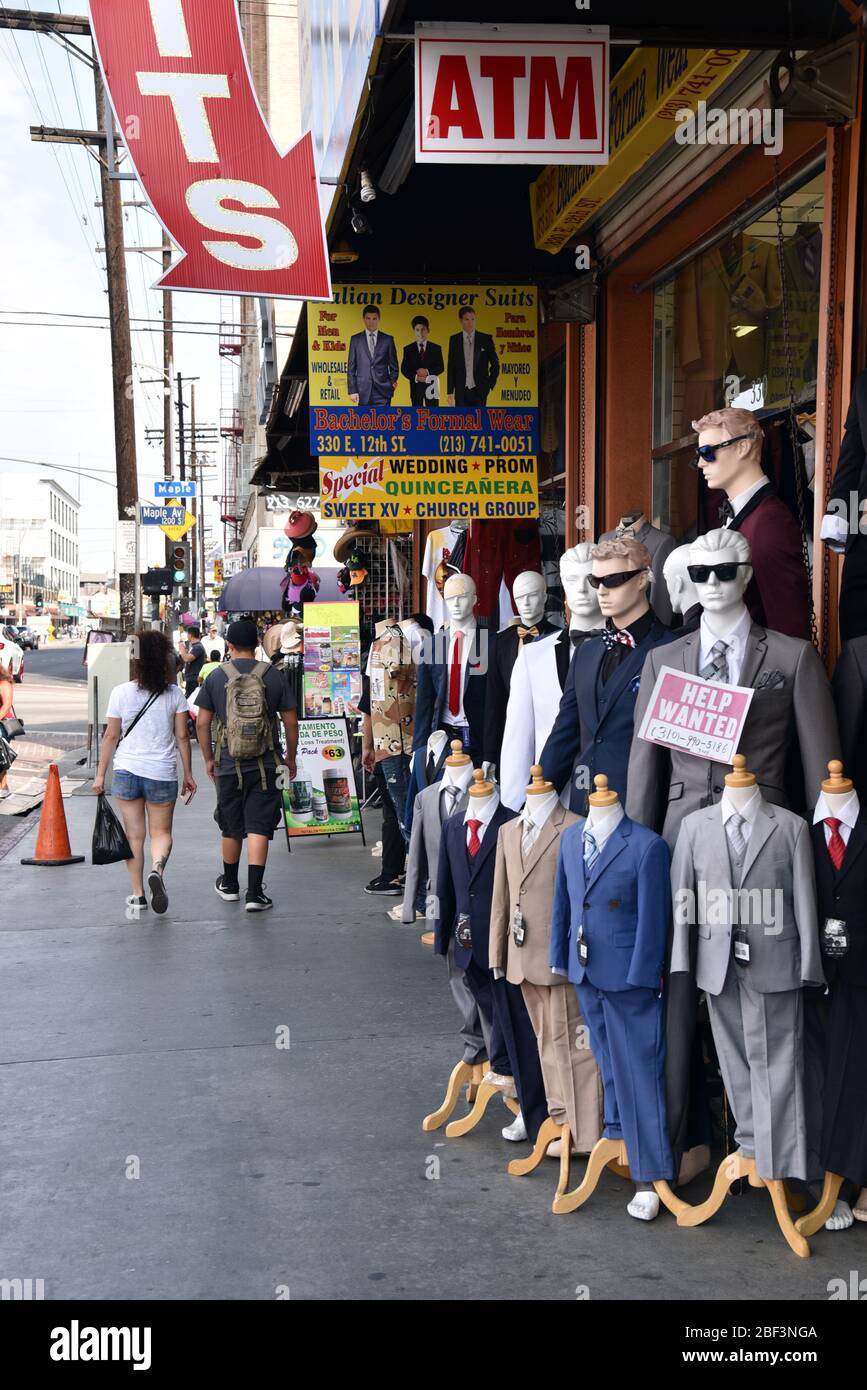 Los angeles garment district hires stock photography and images Alamy