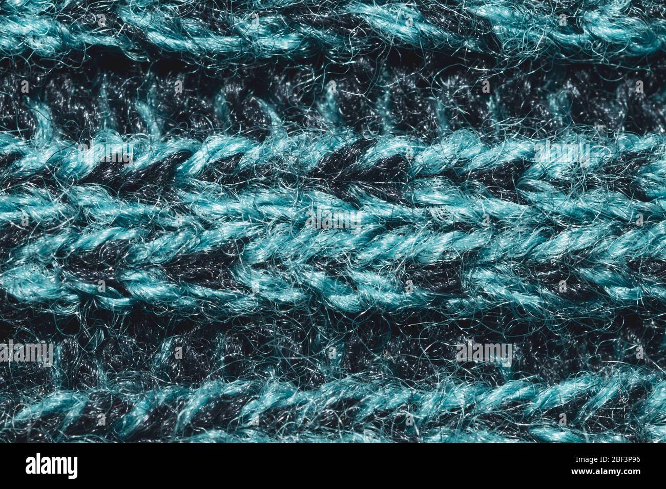Blue wool knitted fabric texture hi-res stock photography and images ...