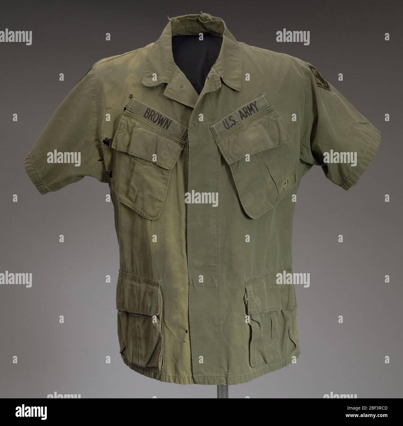 military green dress shirt