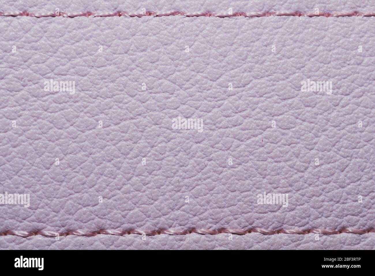 Leather texture with linear stitches. material with seams Stock Photo