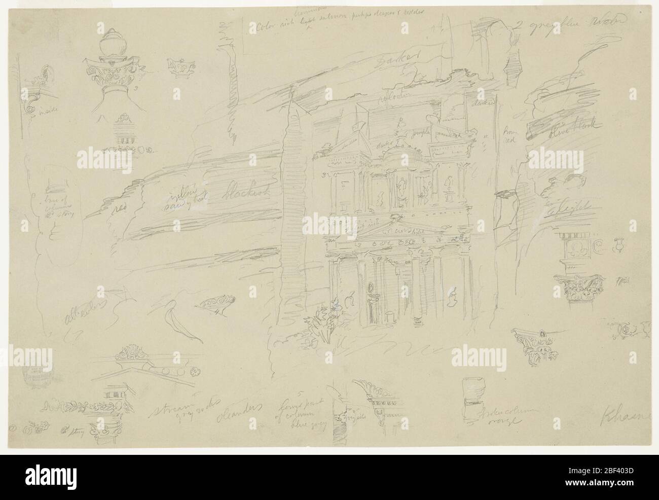Ruins archaeological notation hi-res stock photography and images - Alamy