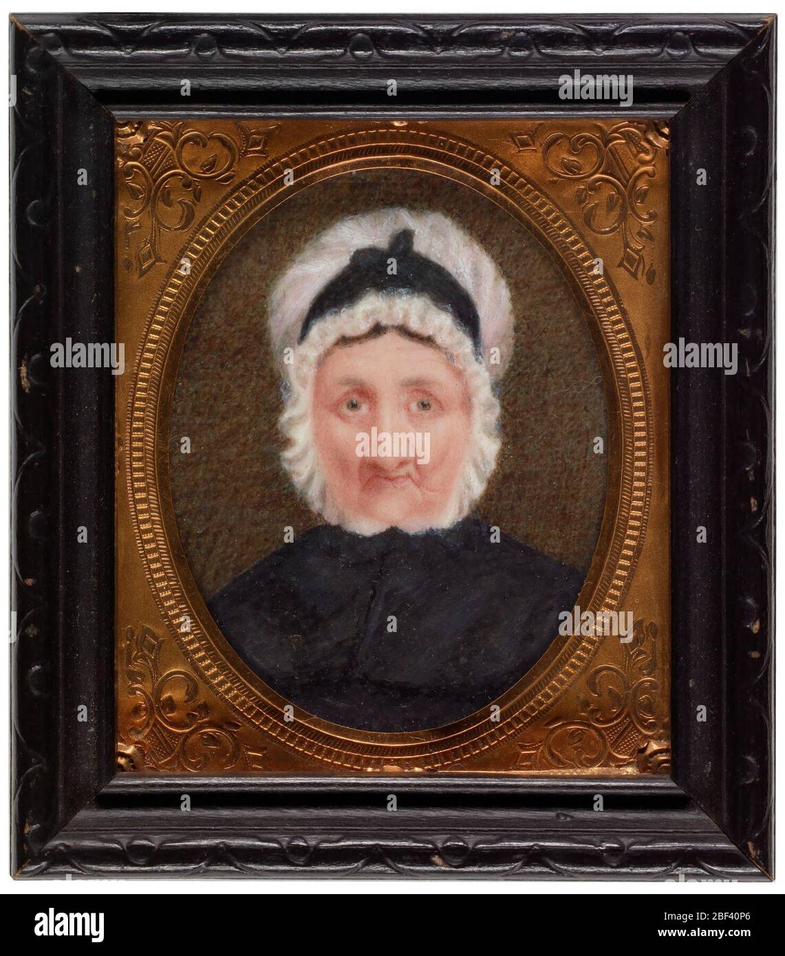 Sarah Rand Carter. It is unclear exactly what relation Sarah Rand Carter was to the artist, but judging by her age, she was probably an aunt. Stock Photo