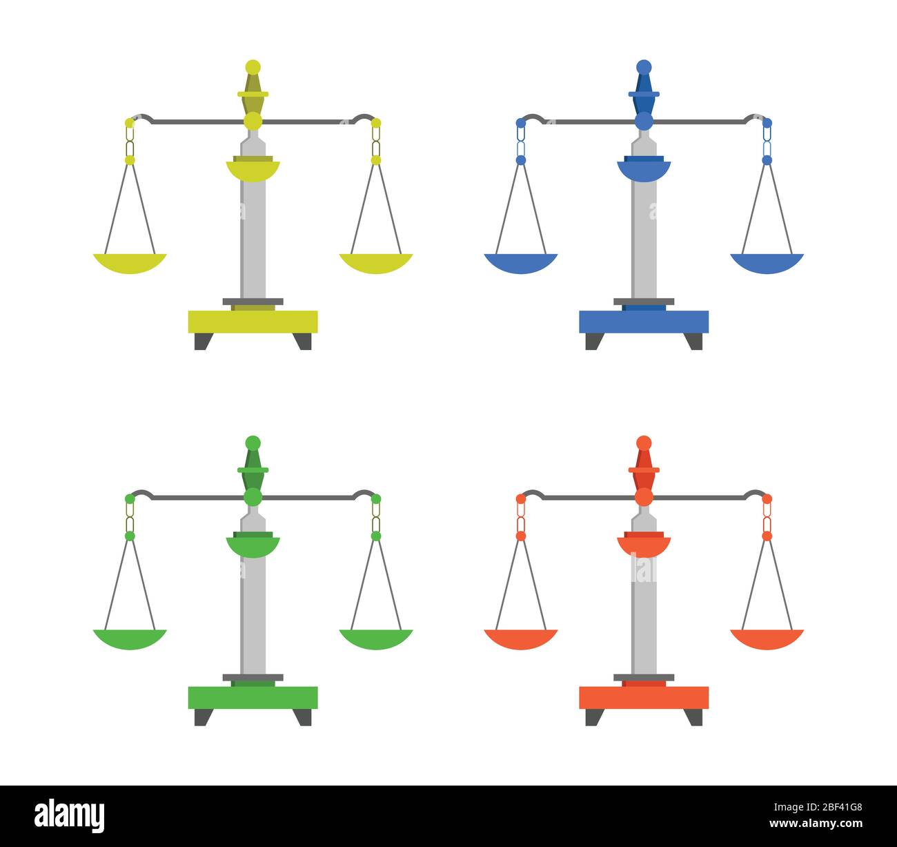 Libra icon illustrated in vector on white background Stock Vector