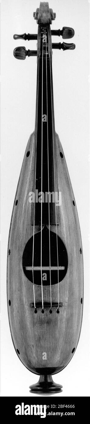 Echo Viol Patent Model. This “Echo Viol” was patented by Michael H. Collins of Chelsea, Massachusetts and received U.S. Patent number 129,653 on July 23, 1872. Intended as an improvement on the violin, the body consists of two chambers or sounding areas which can be balanced. Stock Photo