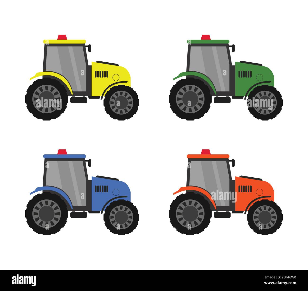 tractor icon illustrated in vector on white background Stock Vector ...