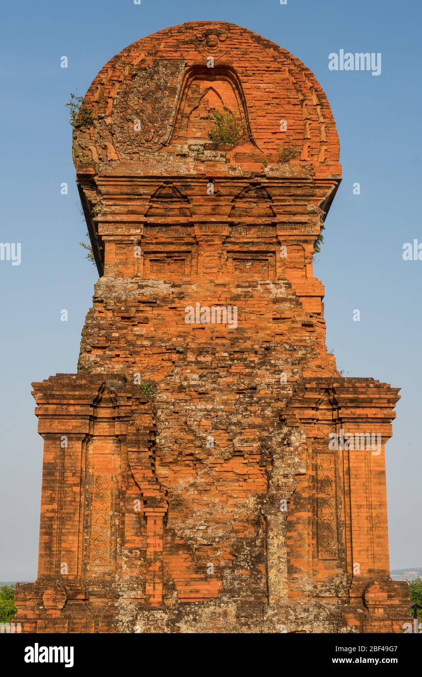 Banh It Cham Temple, Quy Nhon, Vietnam Stock Photo