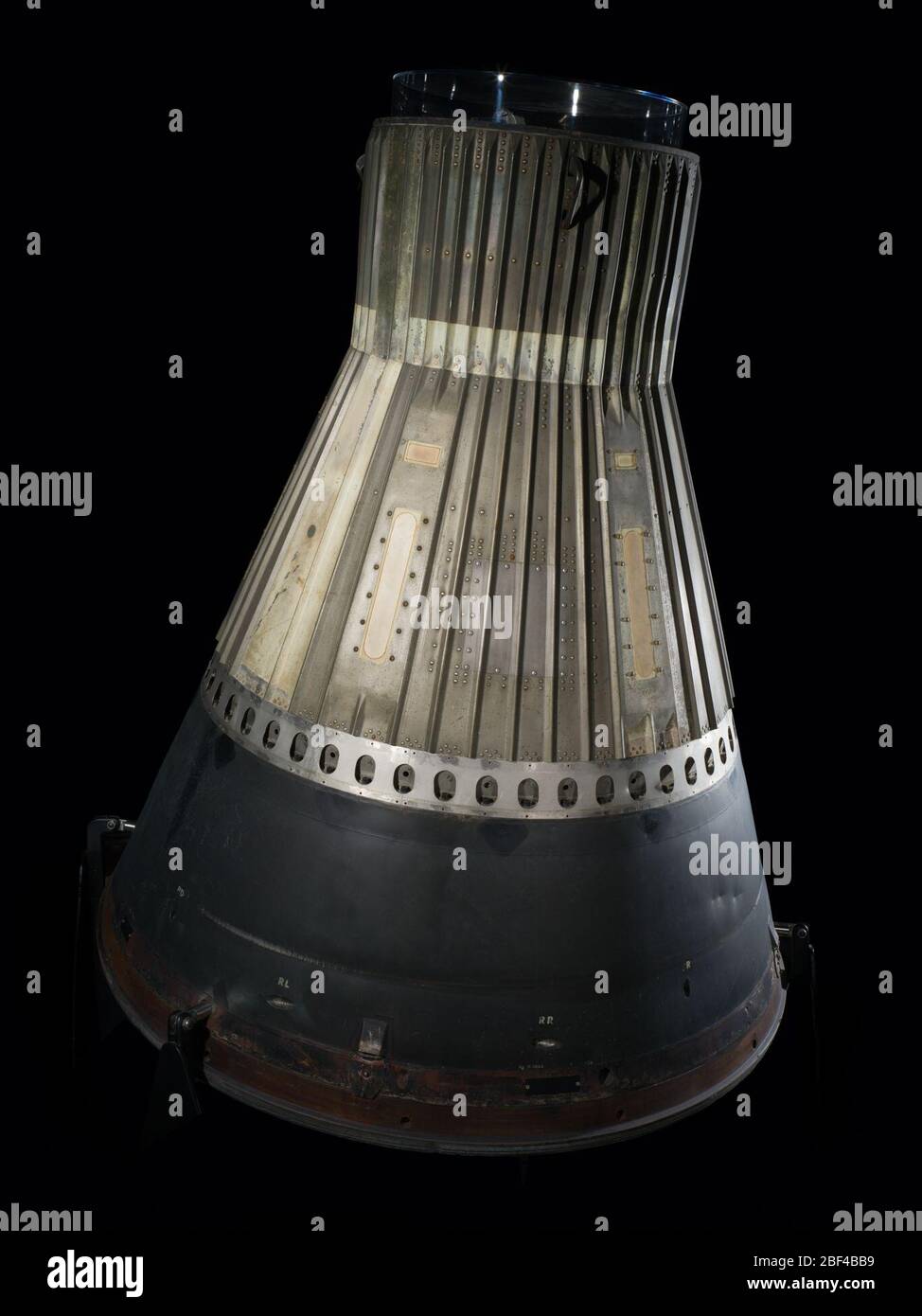 Capsule Mercury. On September 9, 1959, NASA launched this unoccupied Mercury spacecraft from Cape Canaveral, Florida, on a suborbital flight that lasted 13 minutes. Its launch was the second in the Mercury program and the first using an Atlas booster. Stock Photo