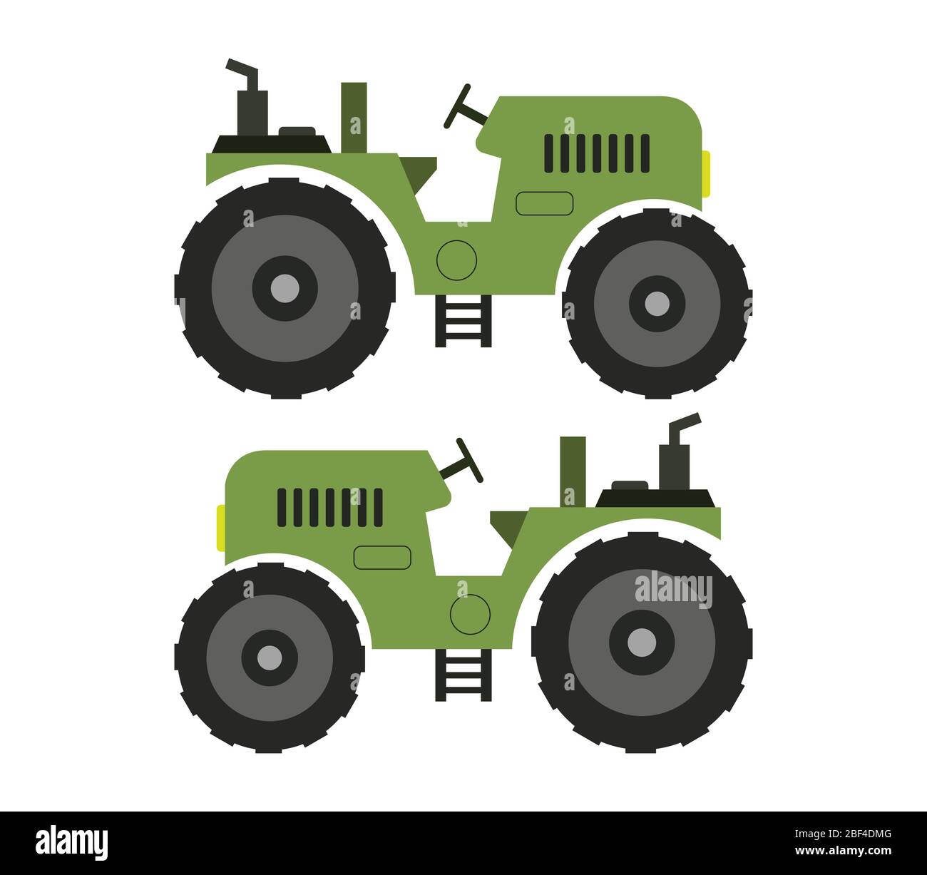 tractor icon illustrated in vector on white background Stock Vector ...