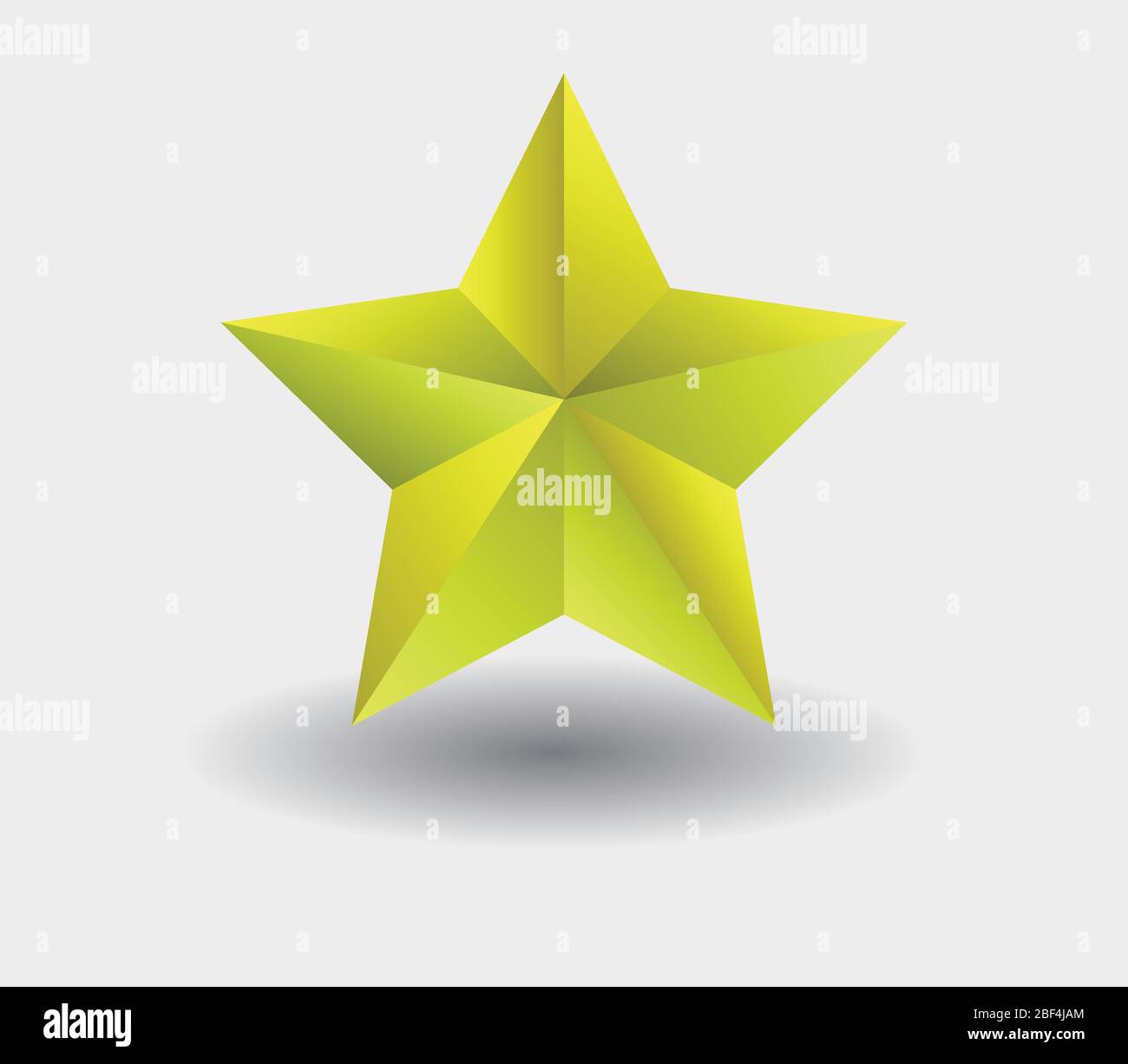 star icon illustrated in vector on white background Stock Vector Image ...