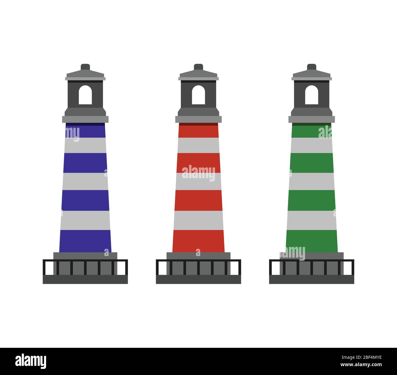 headlight icon illustrated in vector on white background Stock Vector