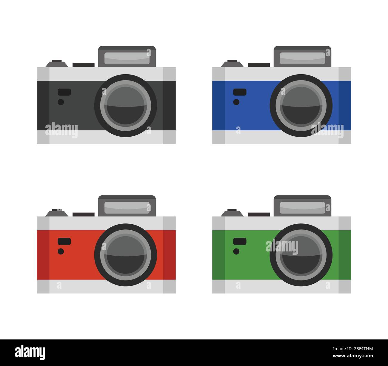 camera icon illustrated in vector on white background Stock Vector ...