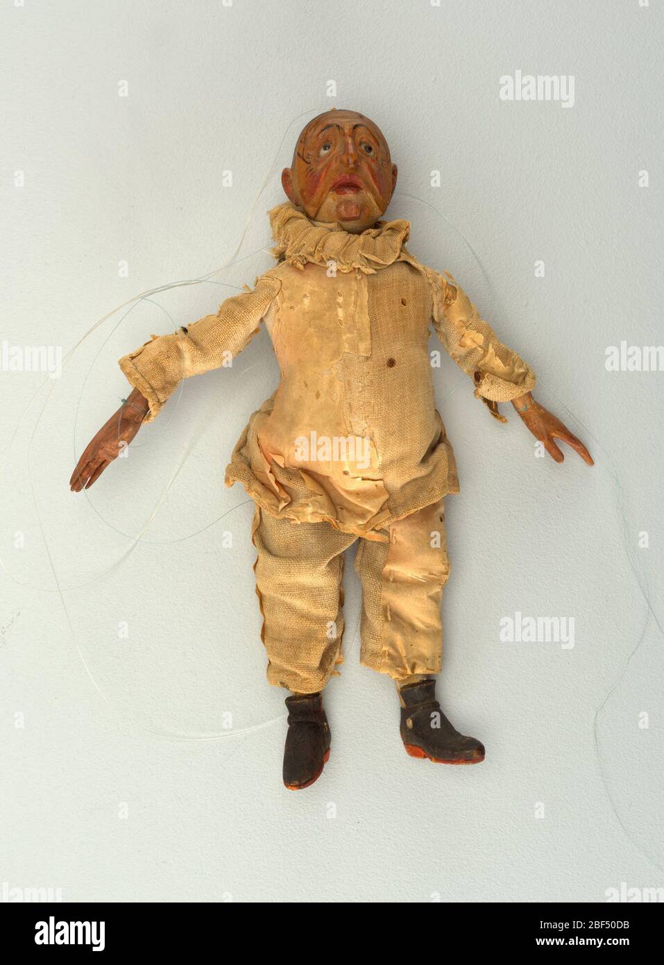 Pulcinella. Set of Commedia dell’arte each with facial