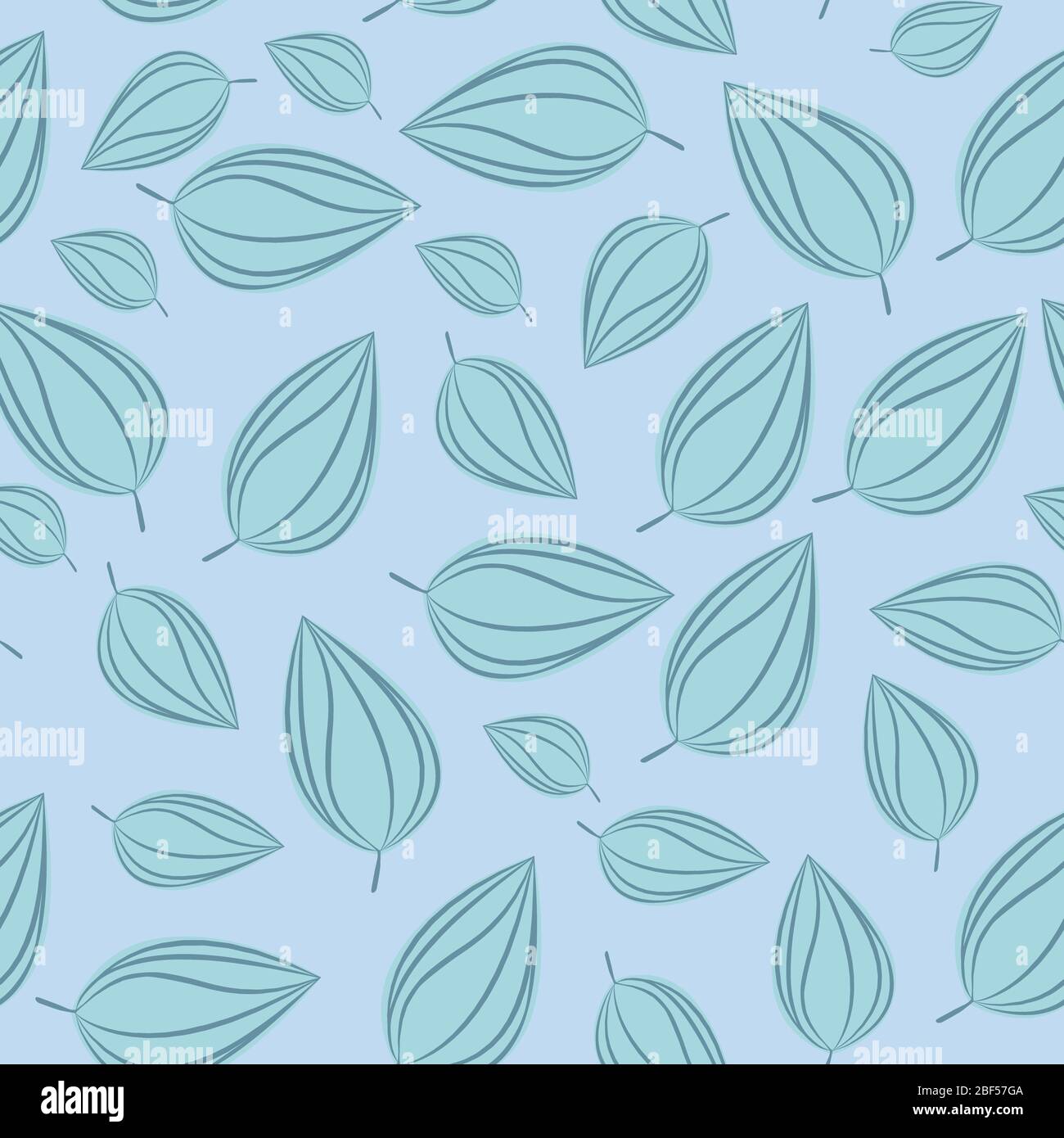 Seamless pattern background with autumn leaves. illustration Stock ...