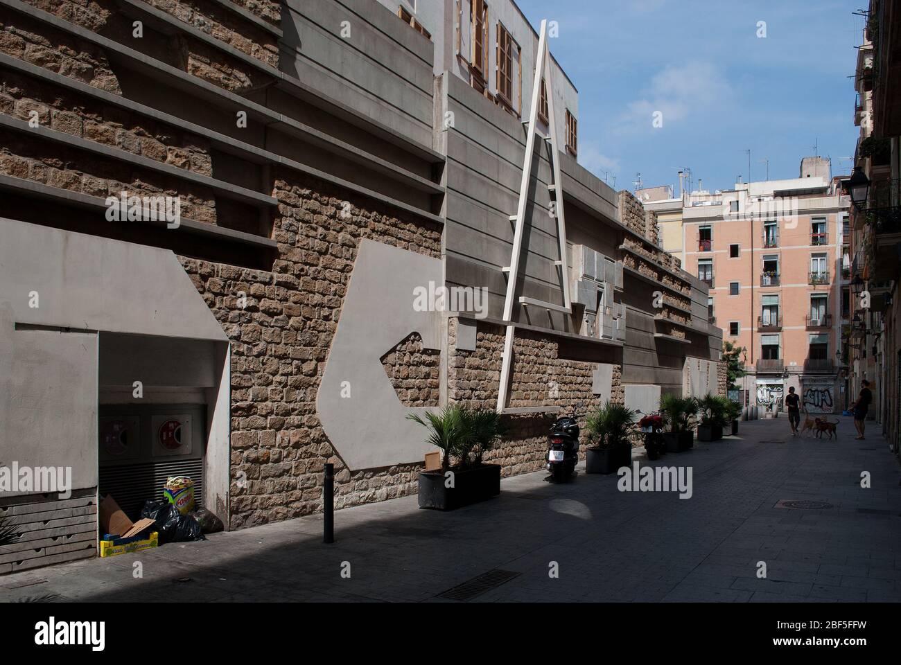 1990s Architecture Old & New Santa Caterina Market, Barri Gotic, Ciutat