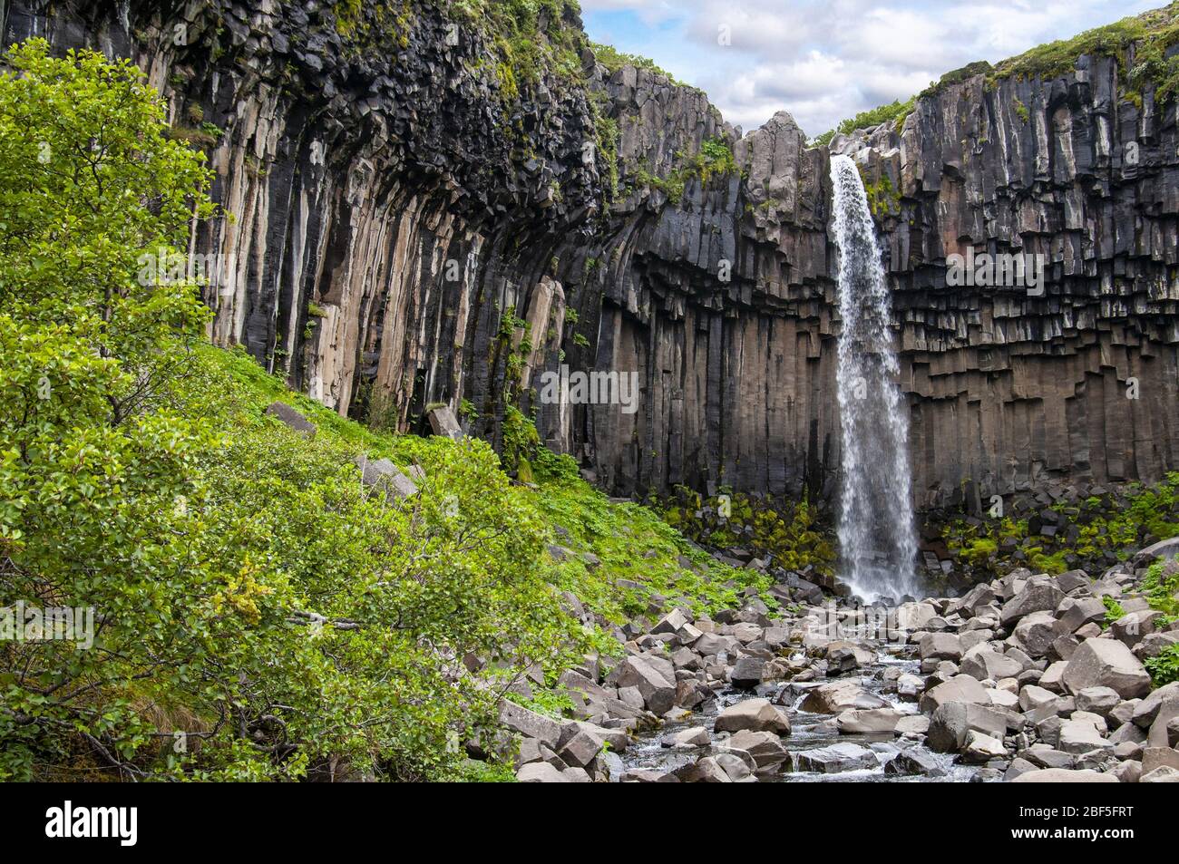 Svartifoss Waterfall Skaftafell Iceland Waterfall Waterfalls National svartifoss-waterfall-skaftafell-iceland-waterfall-waterfalls-national