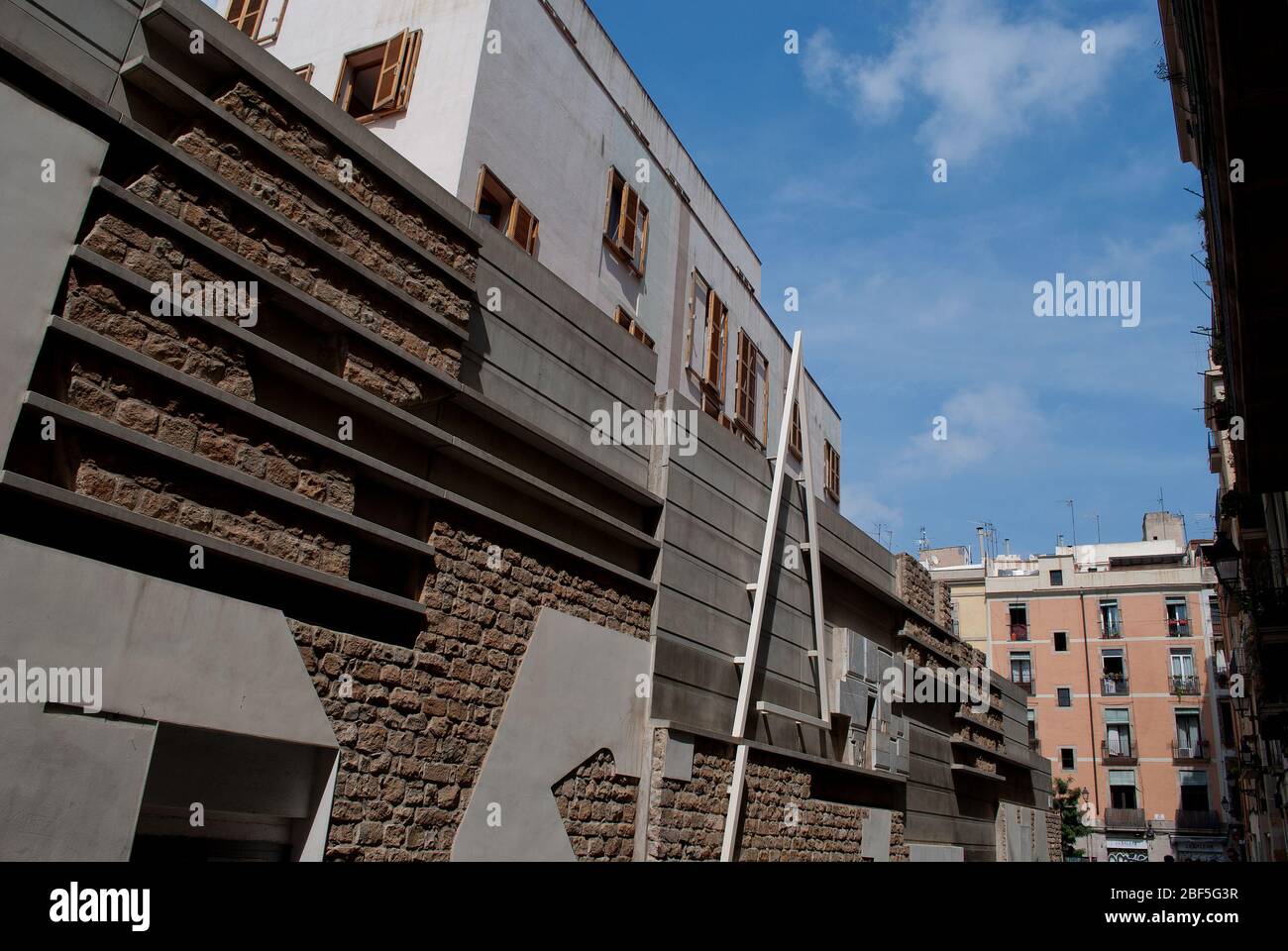 1990s Architecture Old & New Santa Caterina Market, Barri Gotic, Ciutat