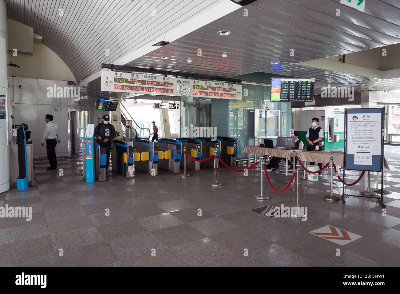 Hsinchu, Taiwan April 11, 2020 Temperature control station during