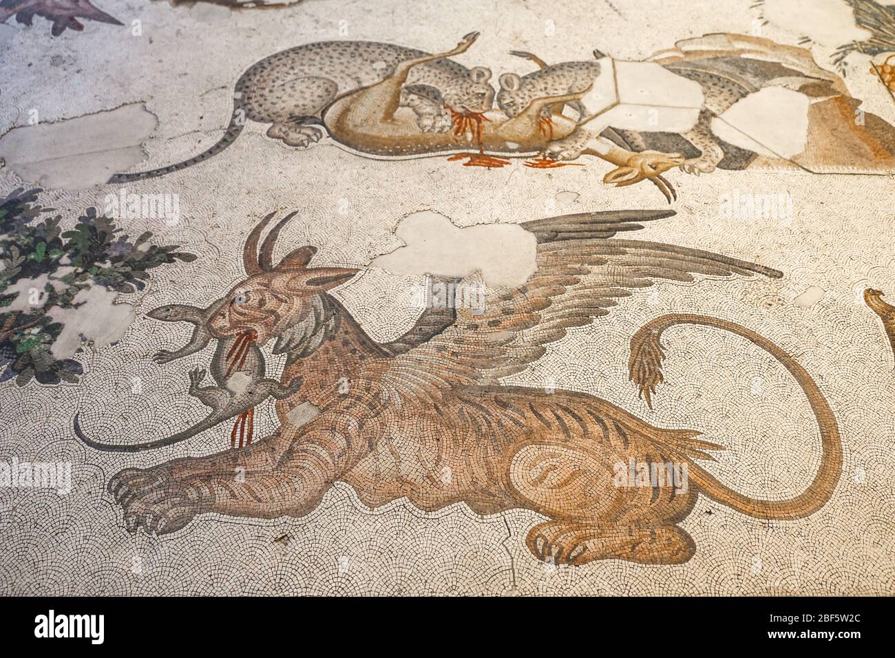 Great Palace Mosaic Museum in Istanbul City, Turkey Stock Photo - Alamy