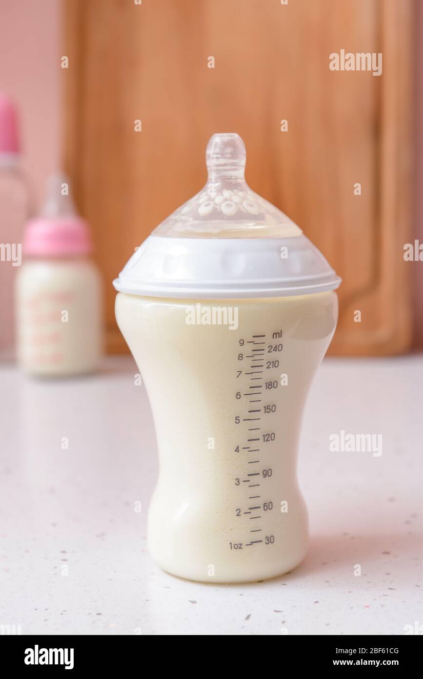bottle of milk for baby