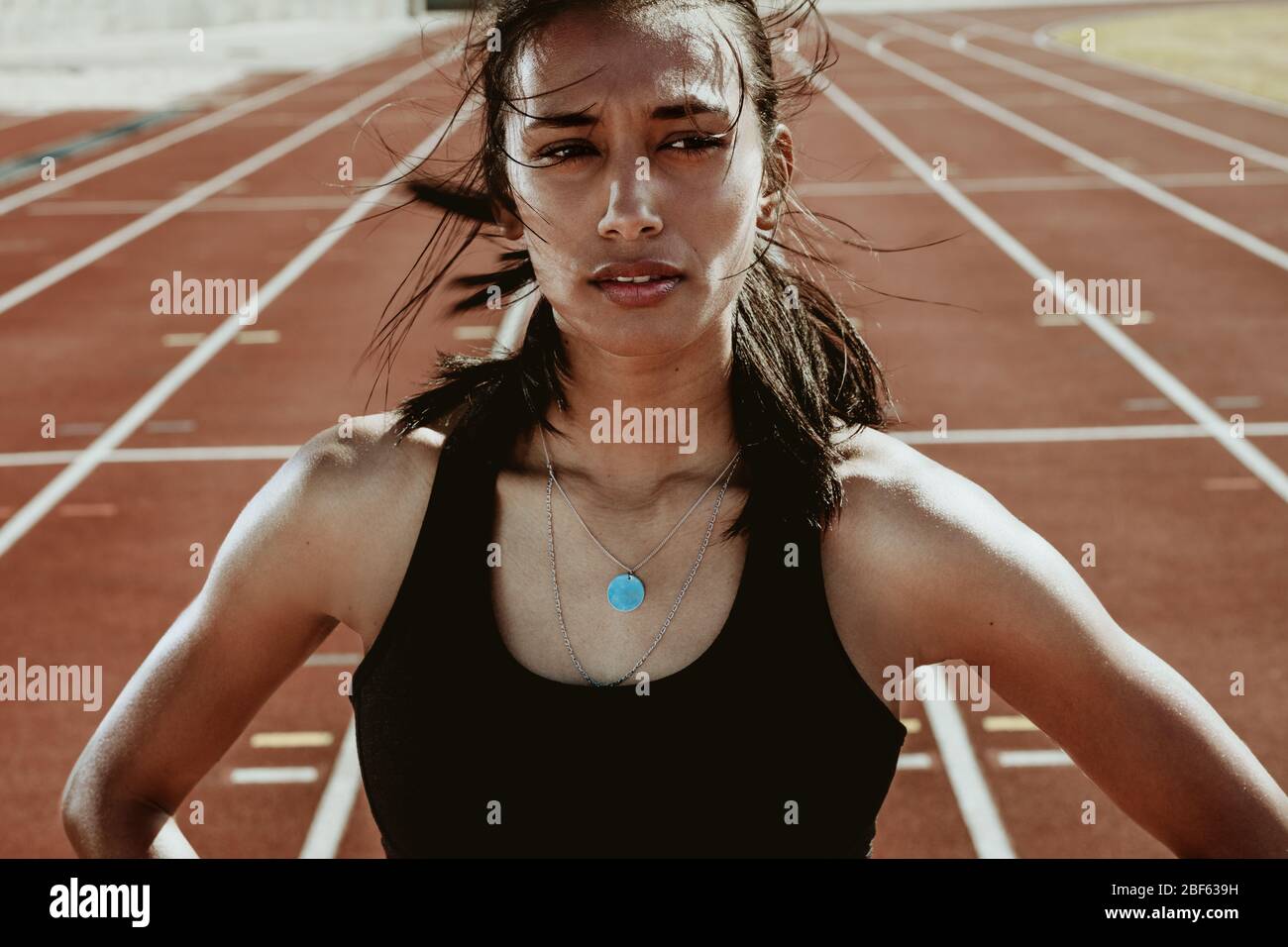 Sports woman competition closeup hires stock photography and images