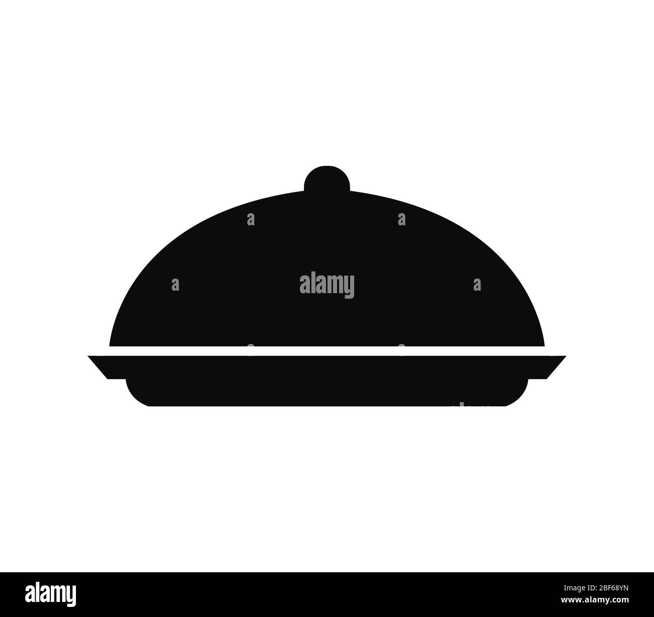 tray icon illustrated in vector on white background Stock Vector