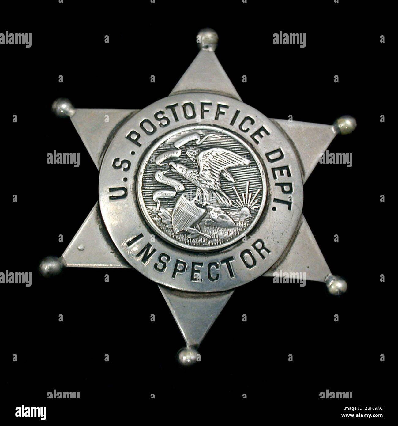 Postal inspector chest badge. U.S. Postal Inspection Service chest