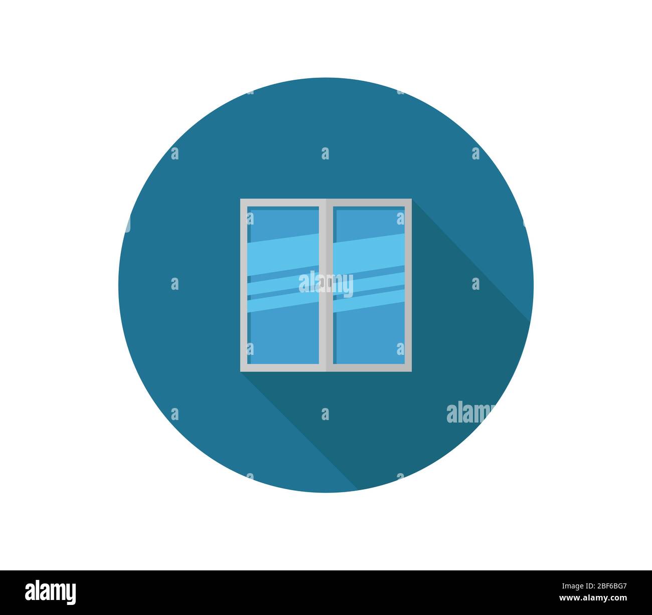 window icon illustrated in vector on white background Stock Vector ...