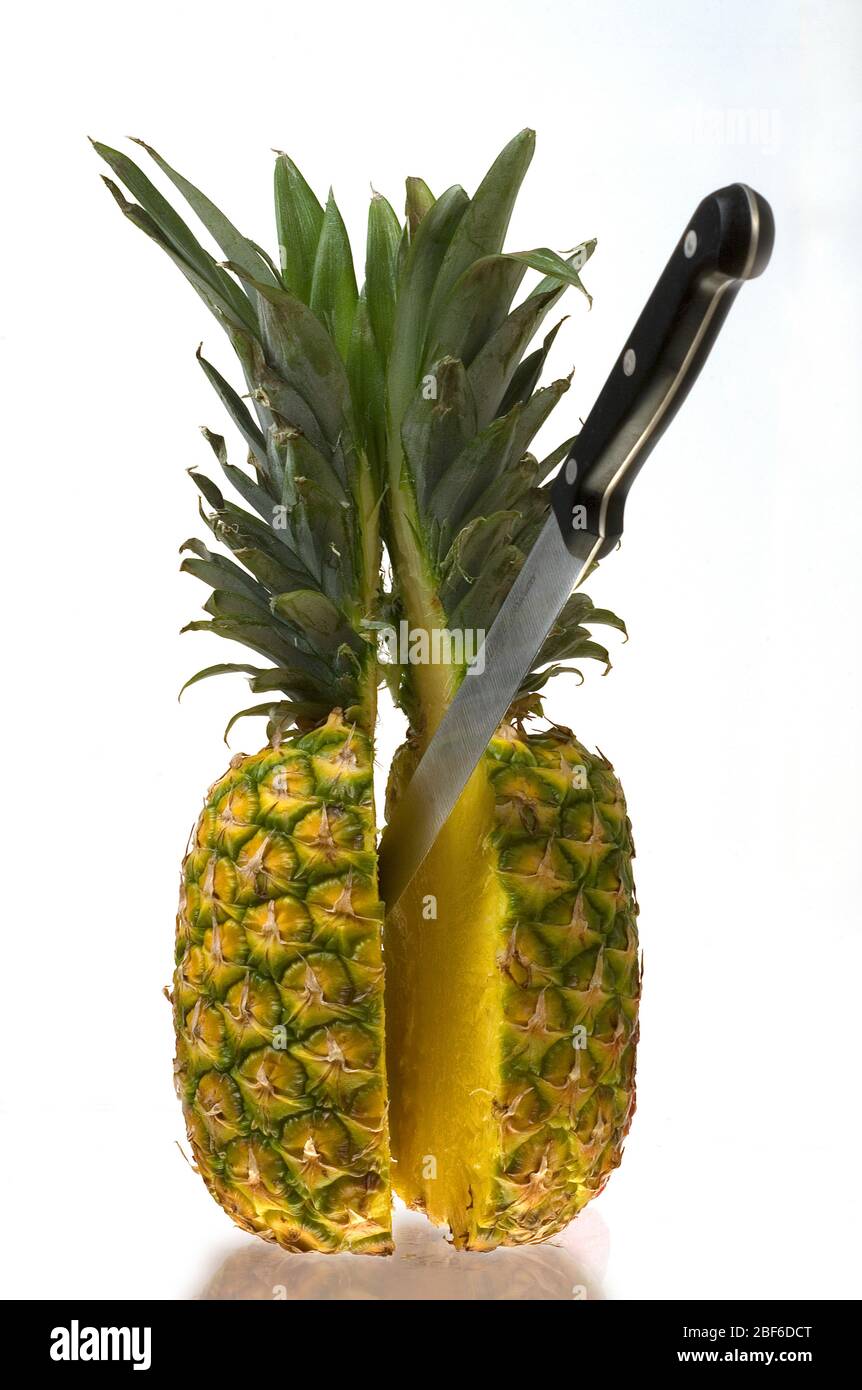 Pineapple contains a proteolytic enzyme bromelain, which breaks down