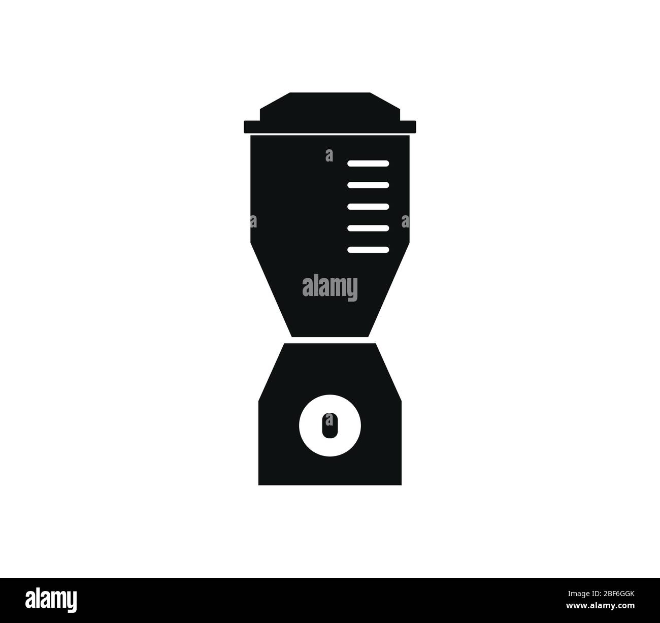 blender icon illustrated in vector on white background Stock Vector