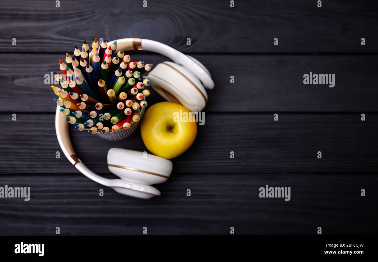Creative profession. Generating ideas and brainstorm concept. Stock Photo