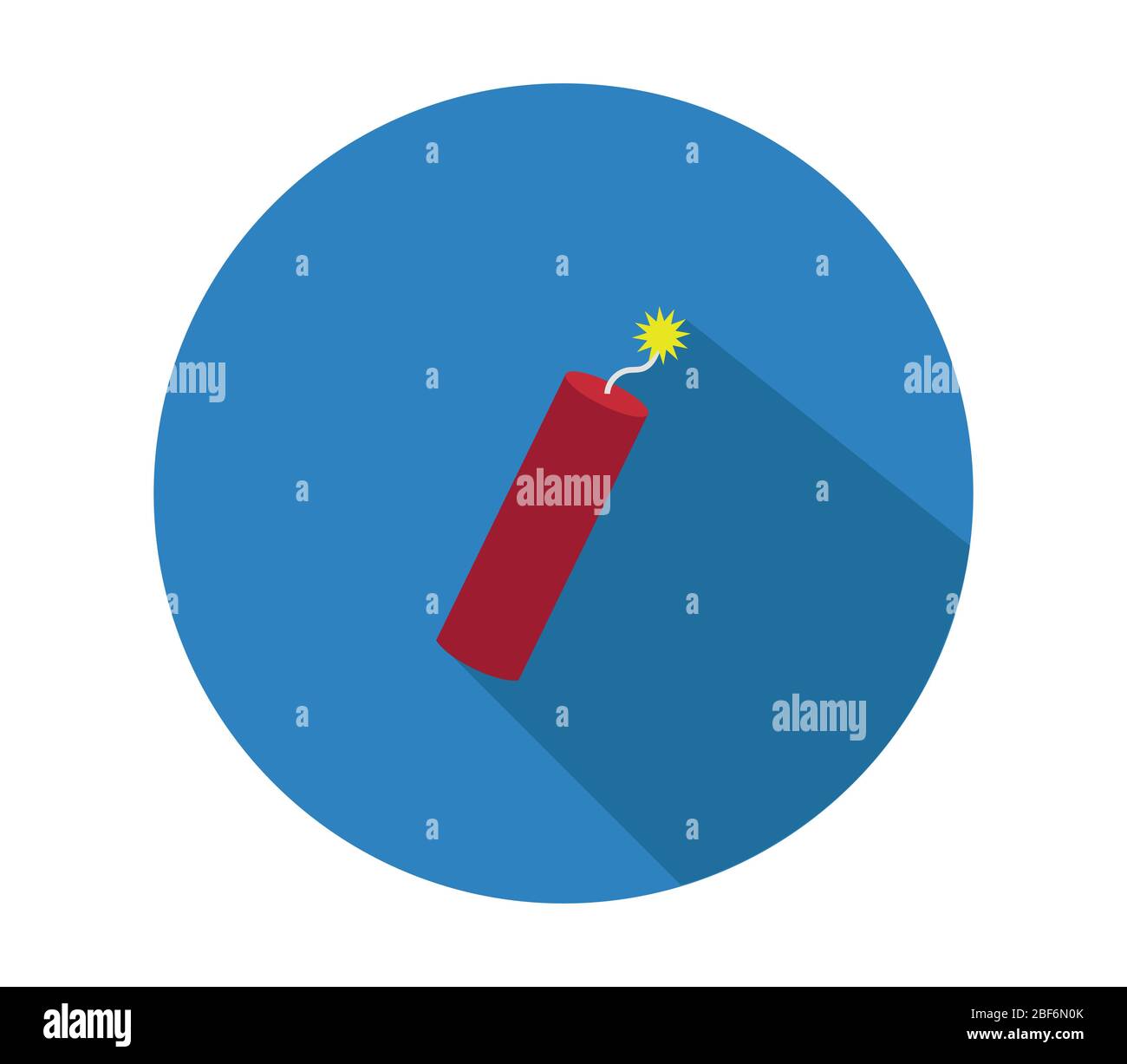 dynamite icon illustrated in vector on white background Stock Vector ...