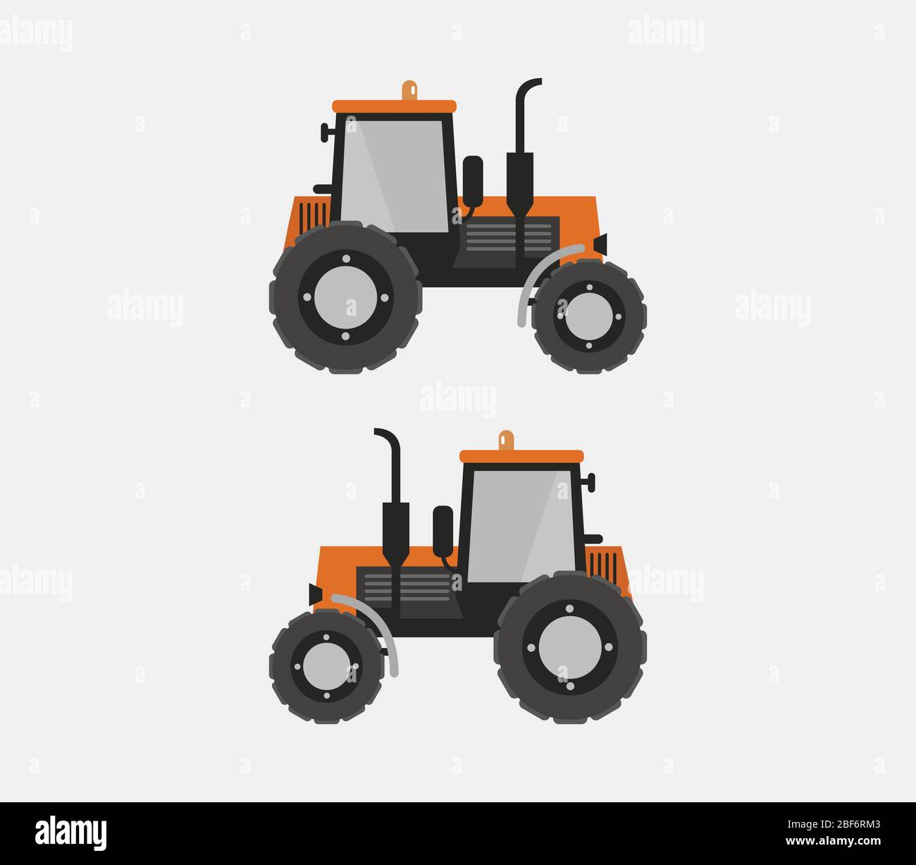 tractor icon illustrated in vector on white background Stock Vector ...