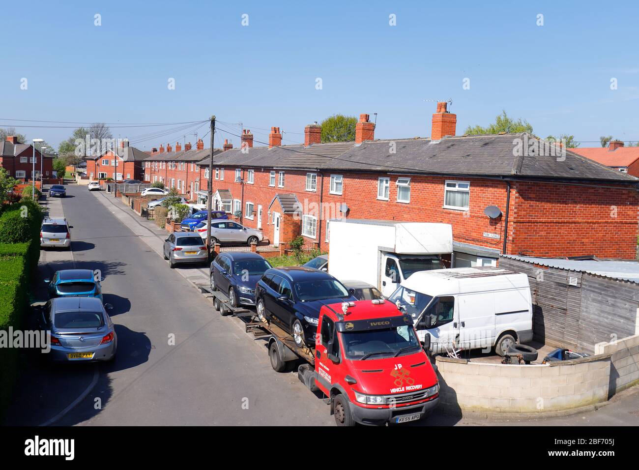 Park Avenue in Swillington,Leeds, consists of semi detached & terraced