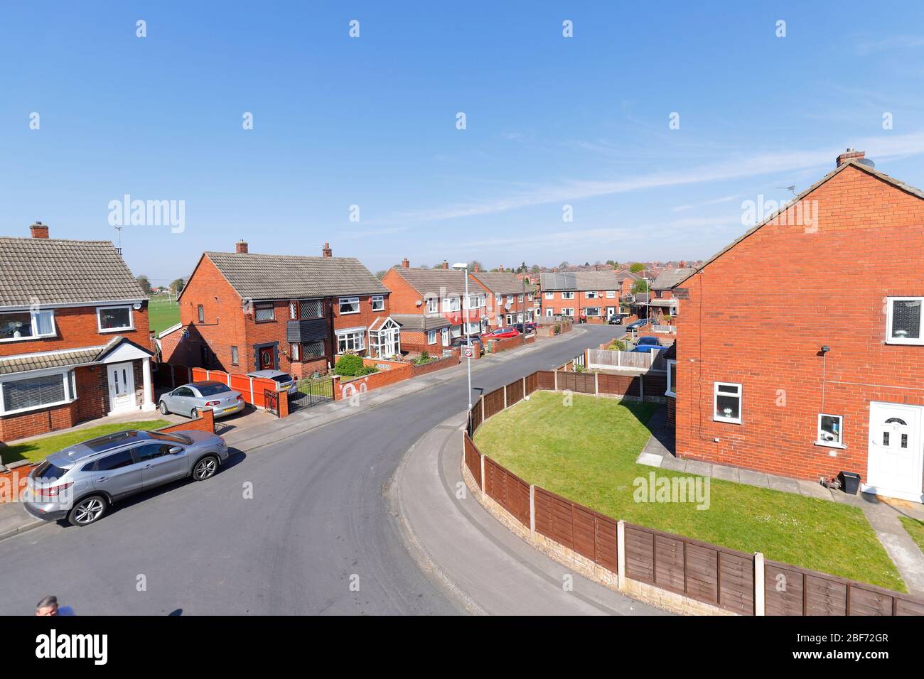 Park Grove is a street off Astley Lane in Swillington Stock Photo Alamy