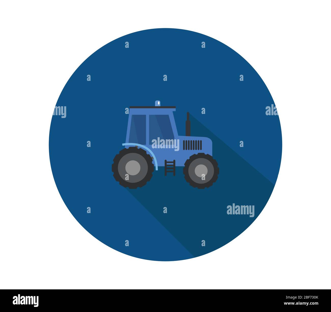 tractor icon illustrated in vector on white background Stock Vector ...