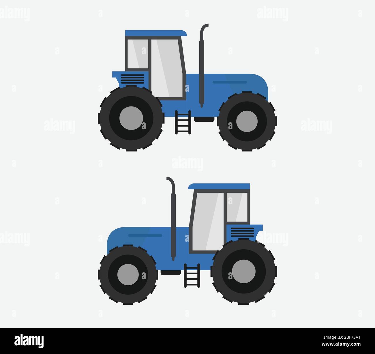 tractor icon illustrated in vector on white background Stock Vector ...