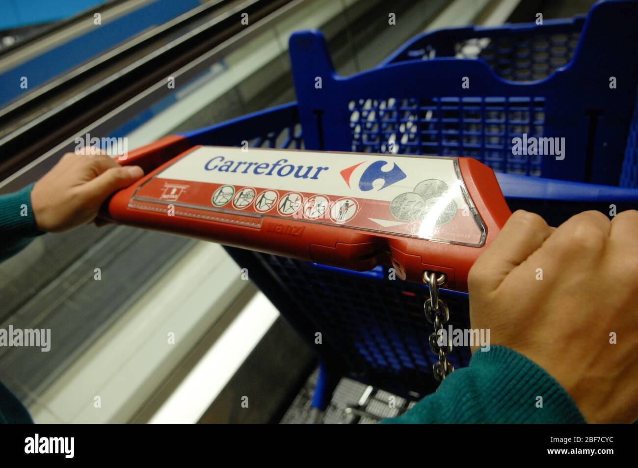 Shopping trolley escalator hires stock photography and images Alamy
