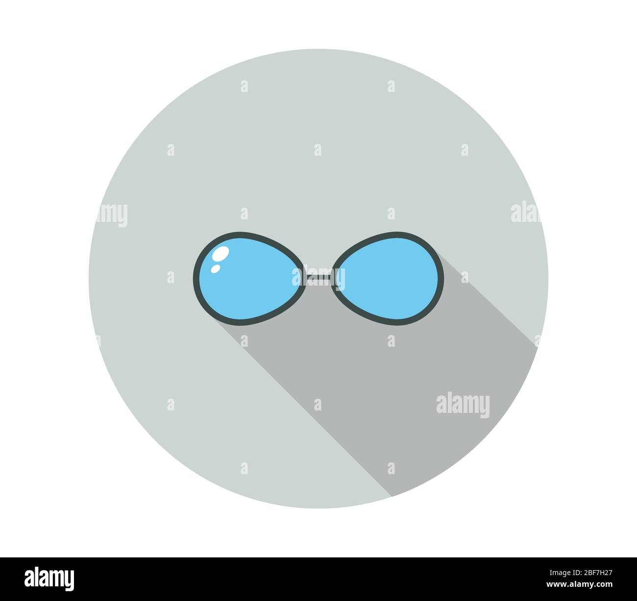 glasses icon illustrated in vector on white background Stock Vector ...