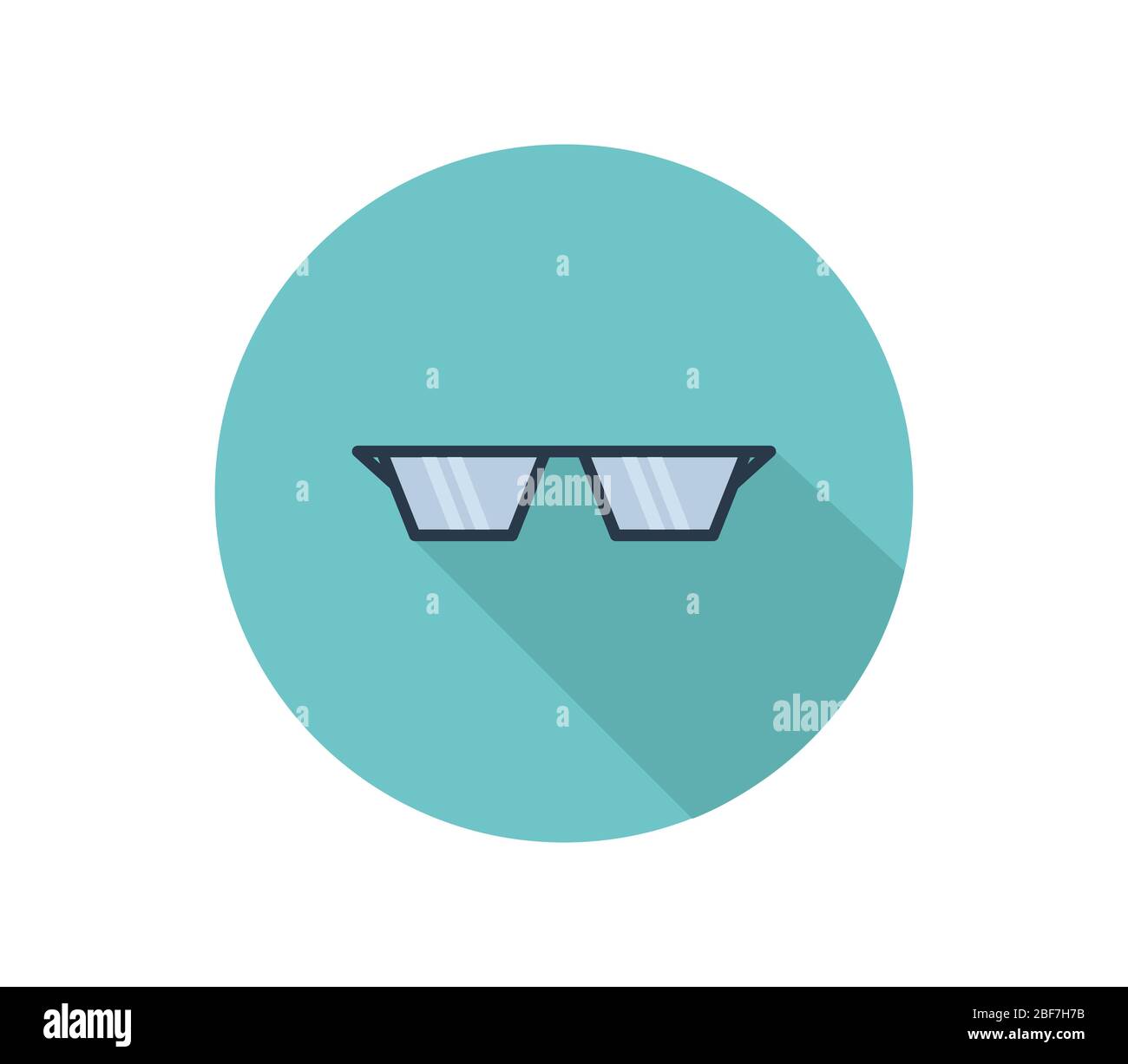 glasses icon illustrated in vector on white background Stock Vector ...