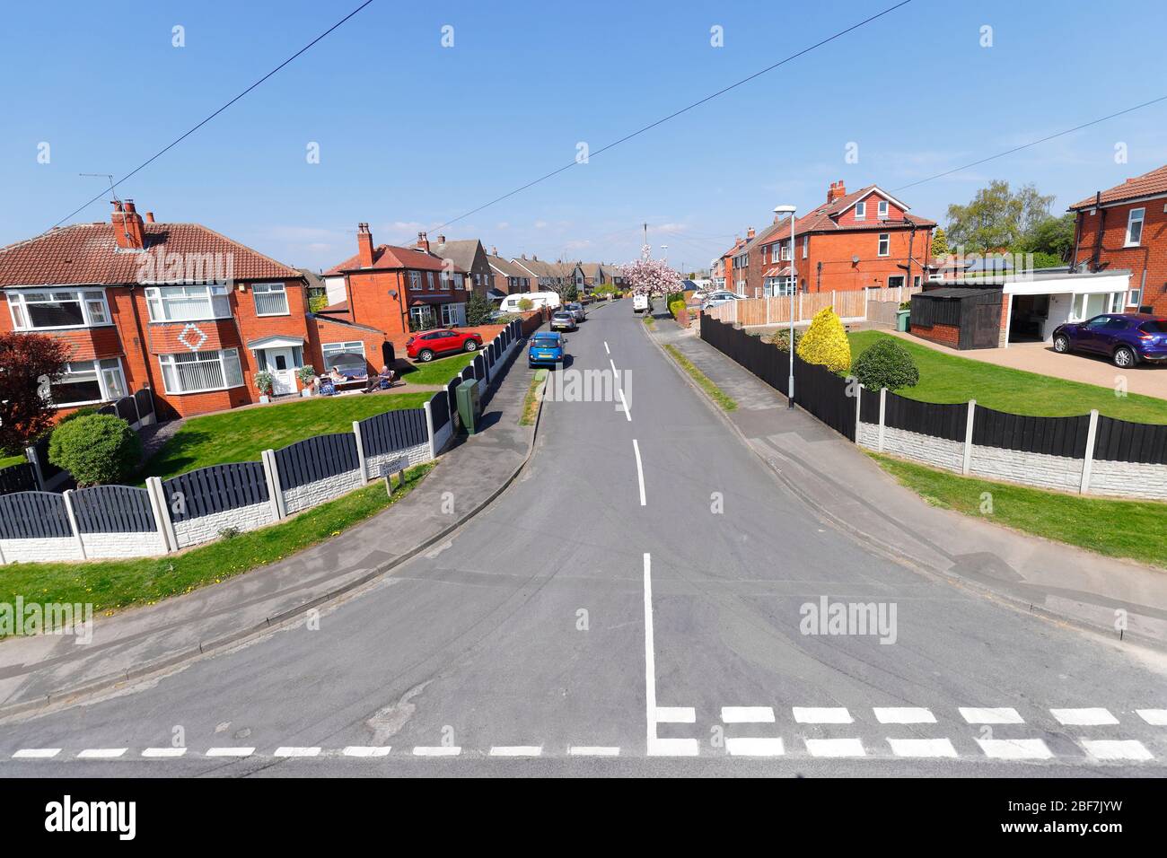 Church Avenue in Swillington,Leeds Stock Photo Alamy