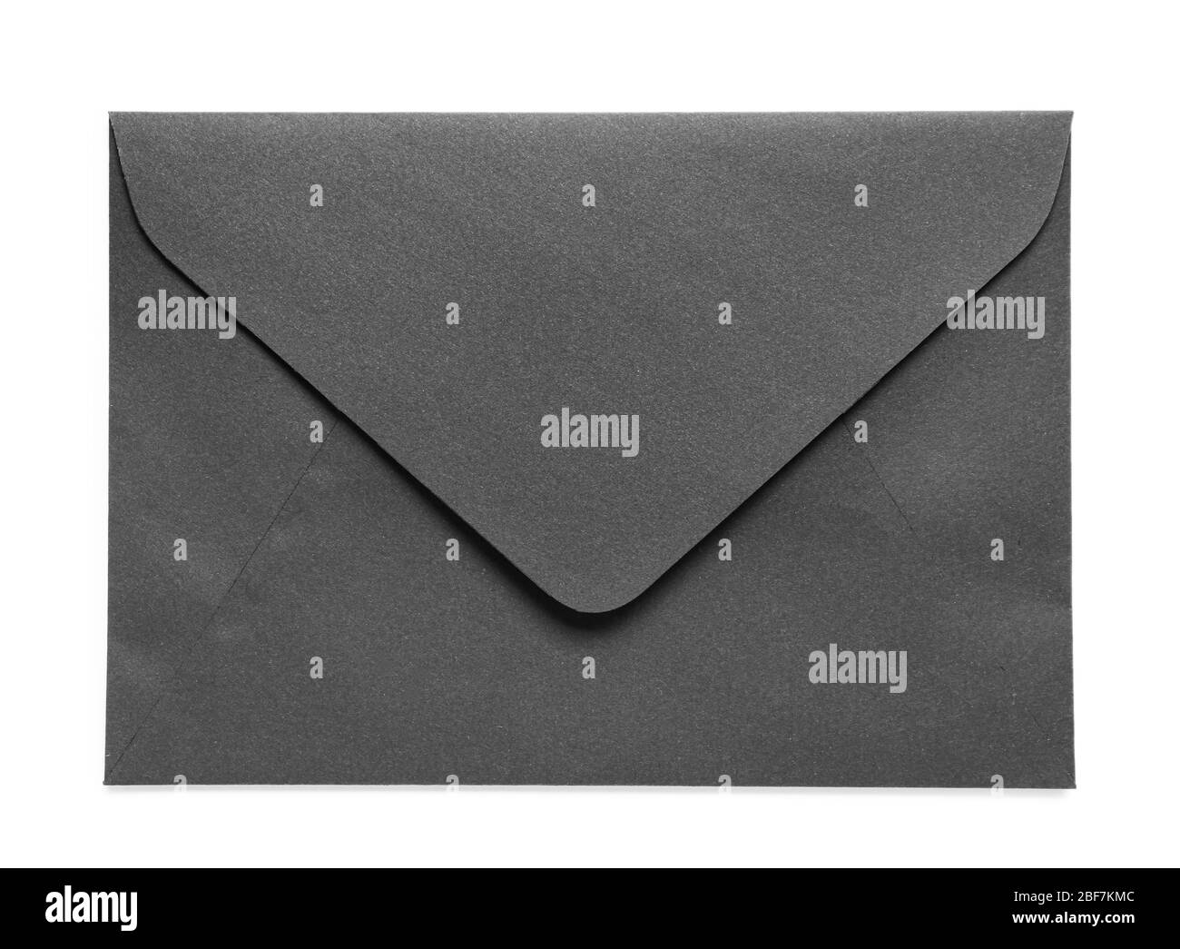 Paper envelope on white background Stock Photo Alamy
