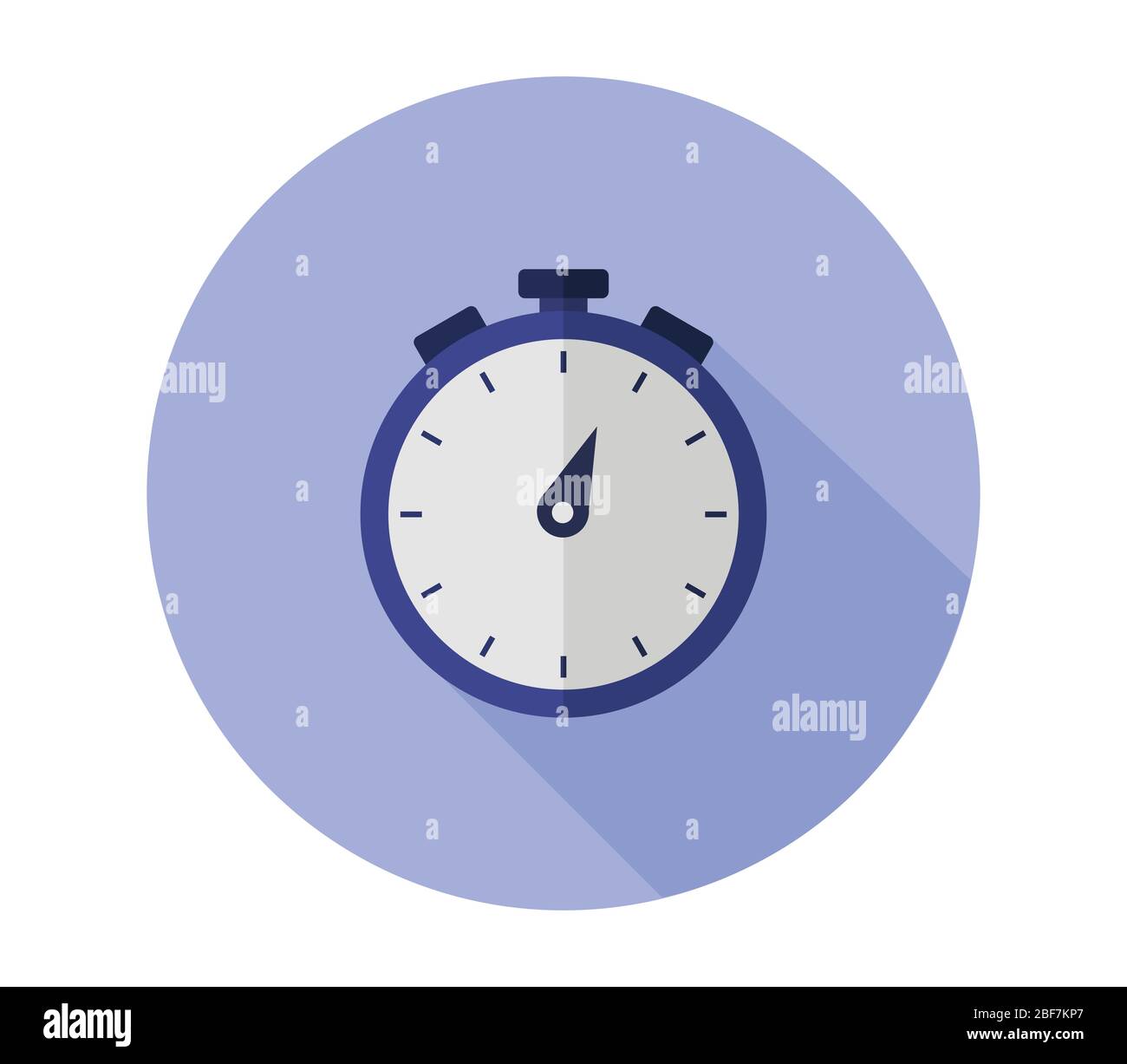 stopwatch icon illustrated in vector on white background Stock Vector ...