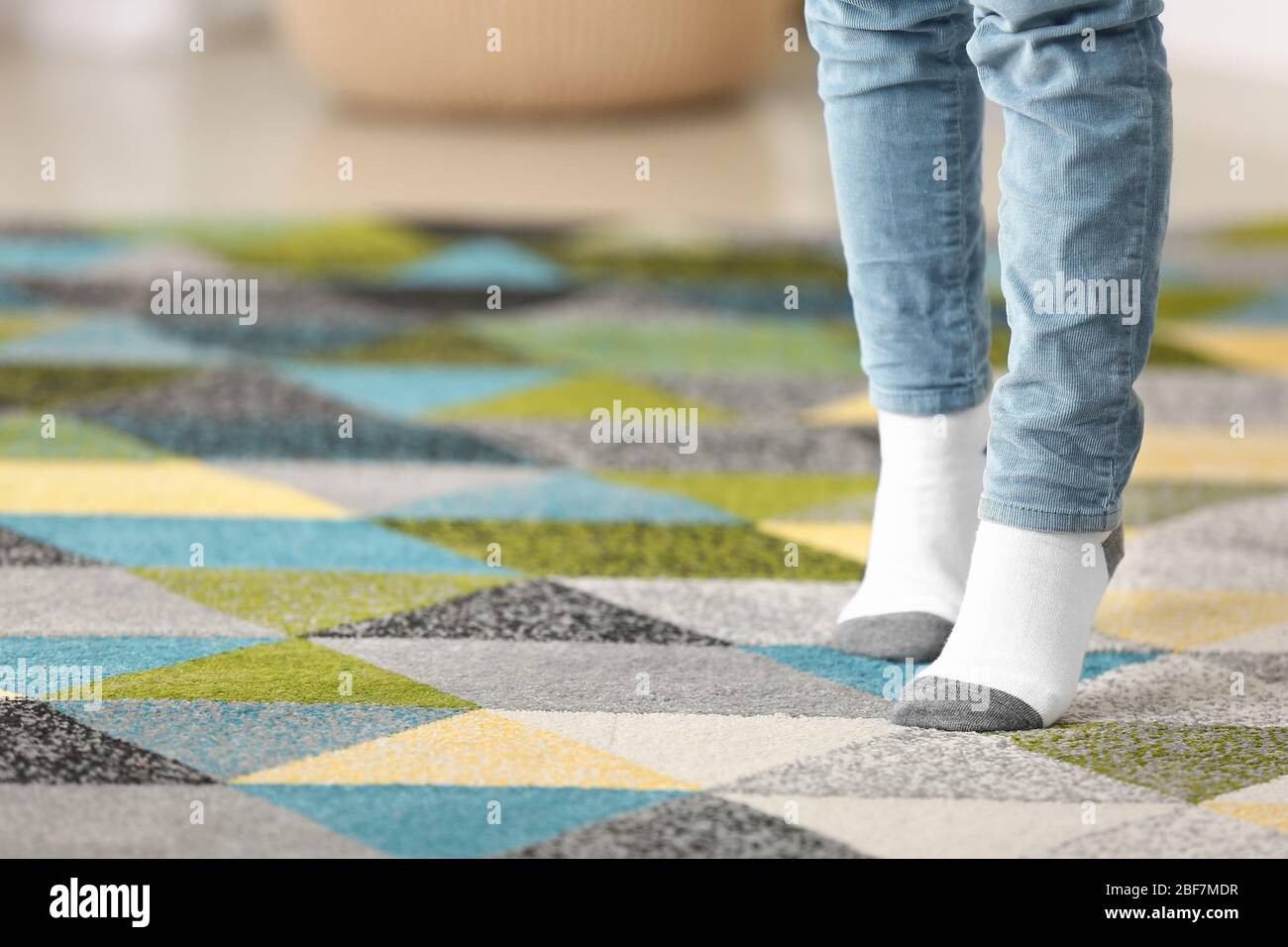 Little girl feet socks hires stock photography and images Alamy