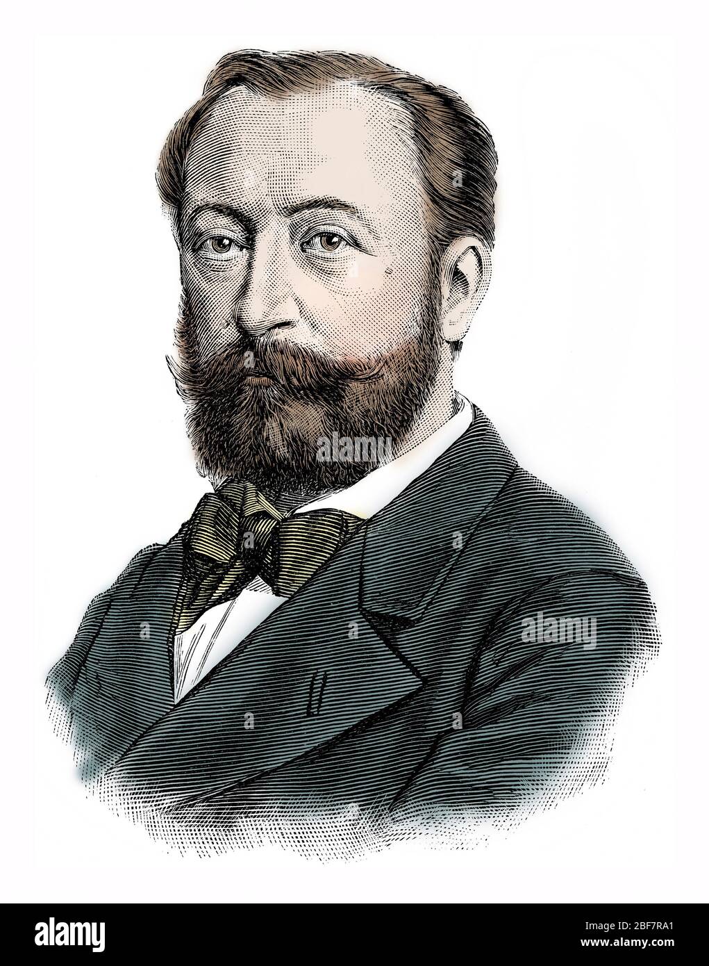 Portrait de Camille Saint-Saens (Saint Saens, 1835-1921