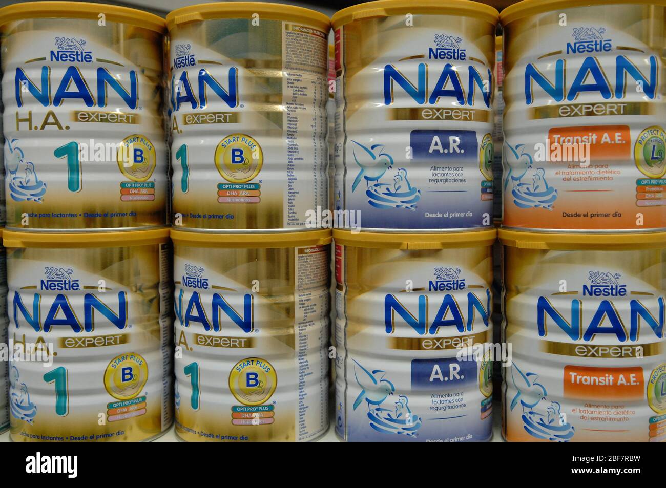 nestle nan transit