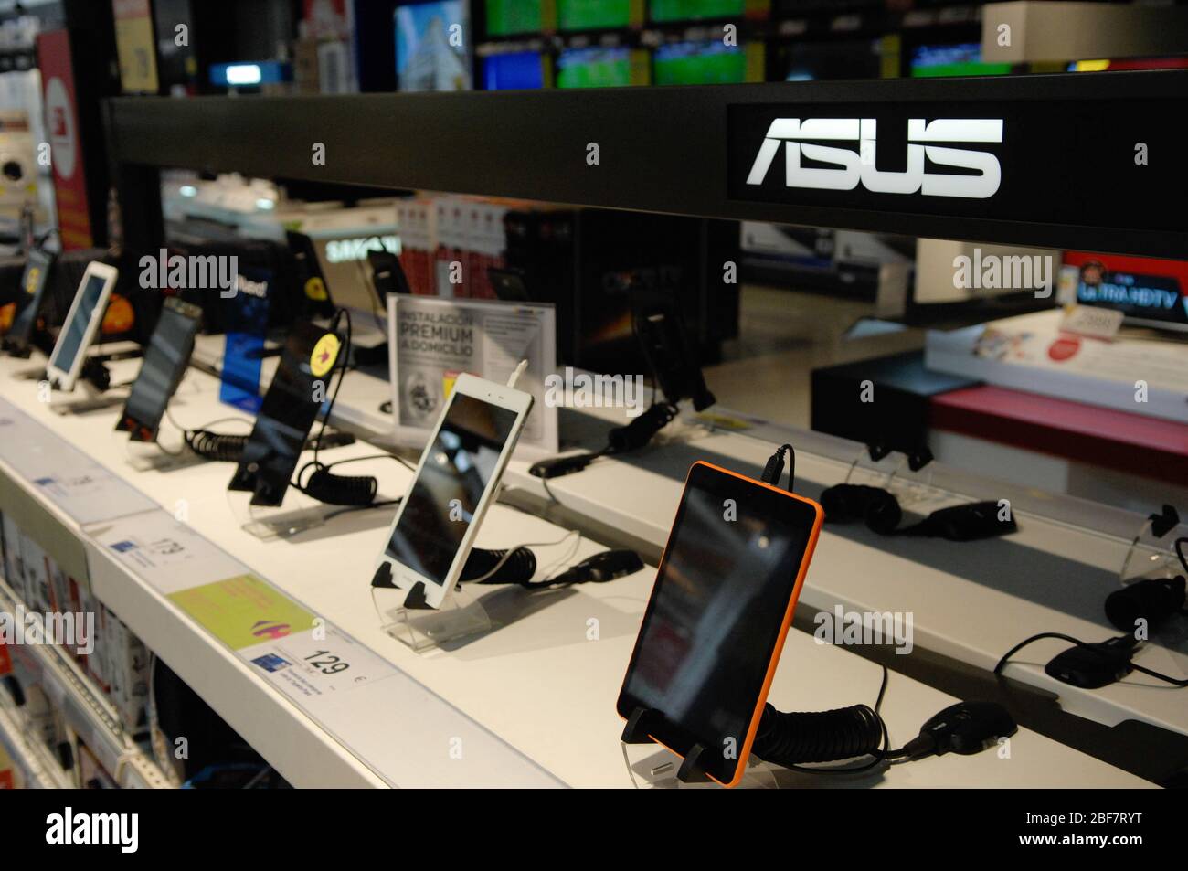 Asus, electronics,technology Stock Photo