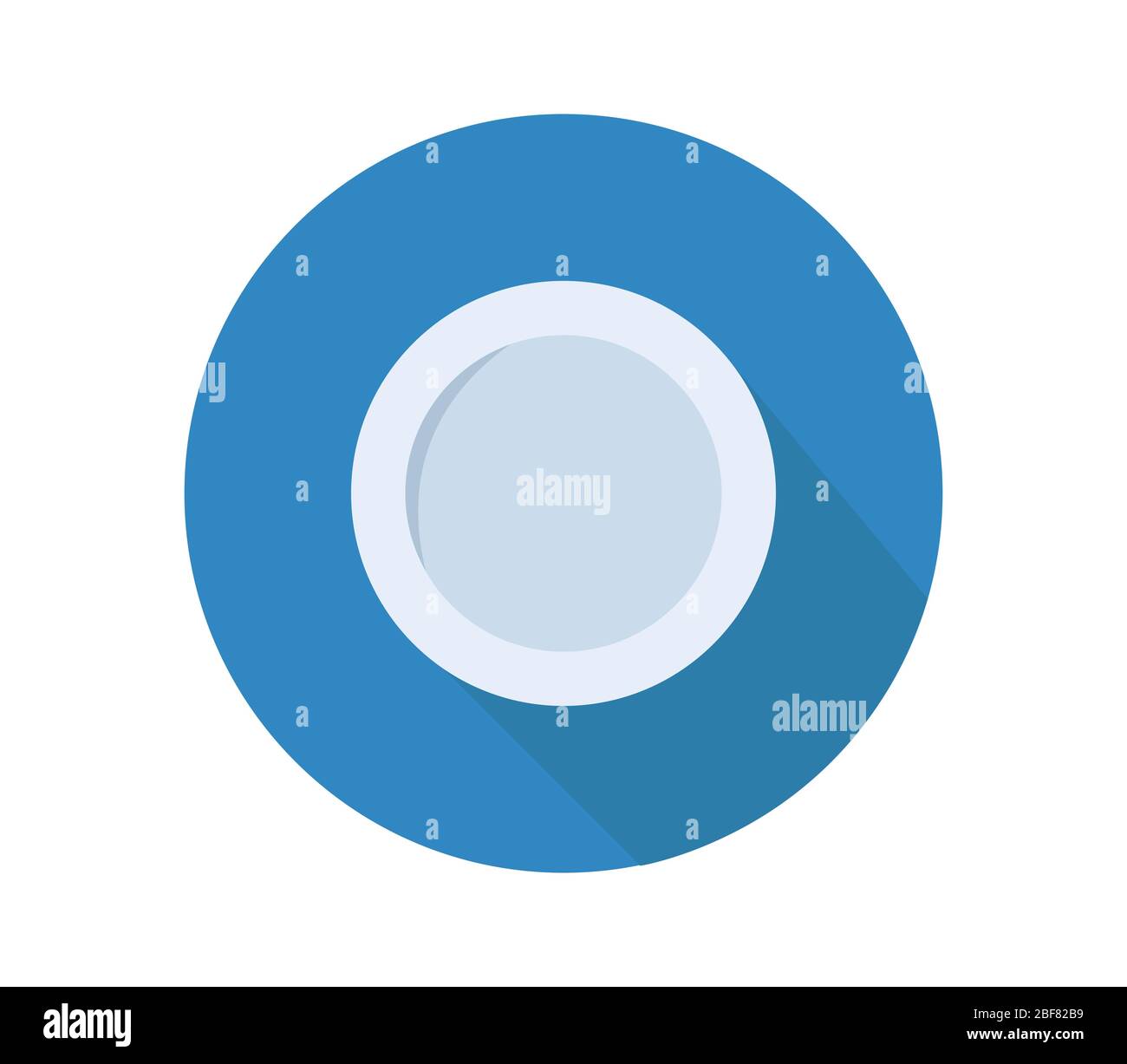 flat icon illustrated in vector on white background Stock Vector Image ...